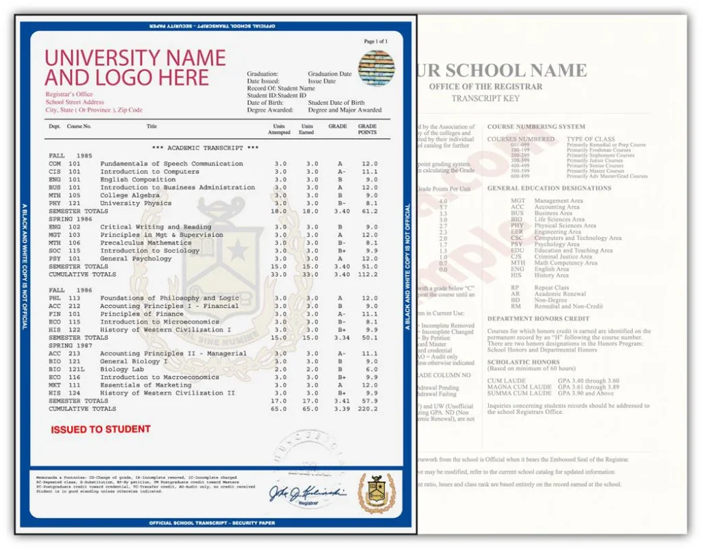 Canada College / University House Design Transcripts