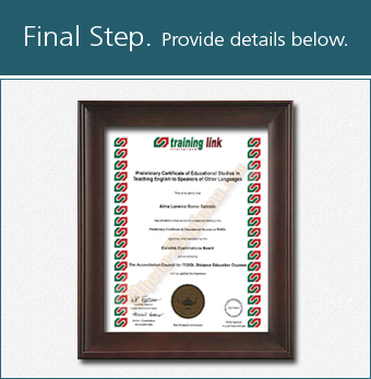Cert TESOL - International Vertical