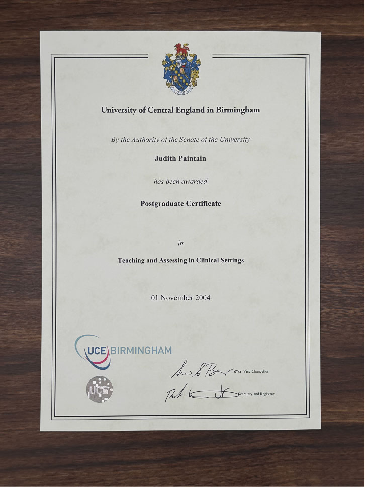 University of Central England Birmingham