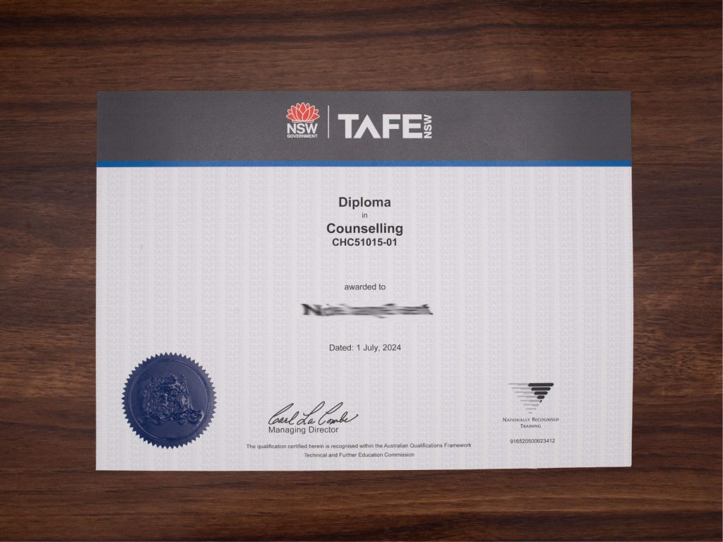 TAFE (or other RTO) Certificate/Diploma