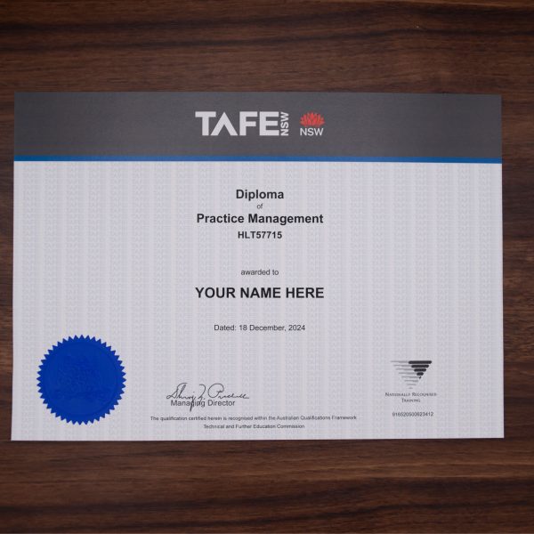 TAFE (or other RTO) Academic Transcript (Academic Record)