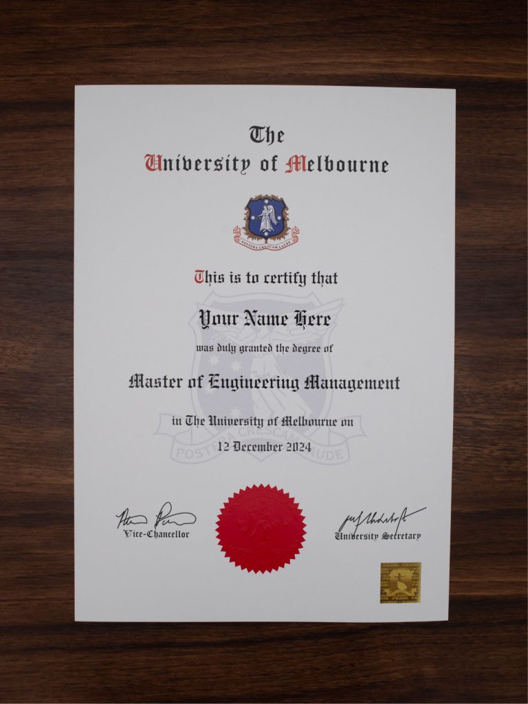 Australian University Degree Testamurs
